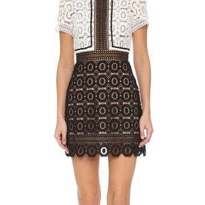 Self Portrait Lace Collared Dress - Worn Once